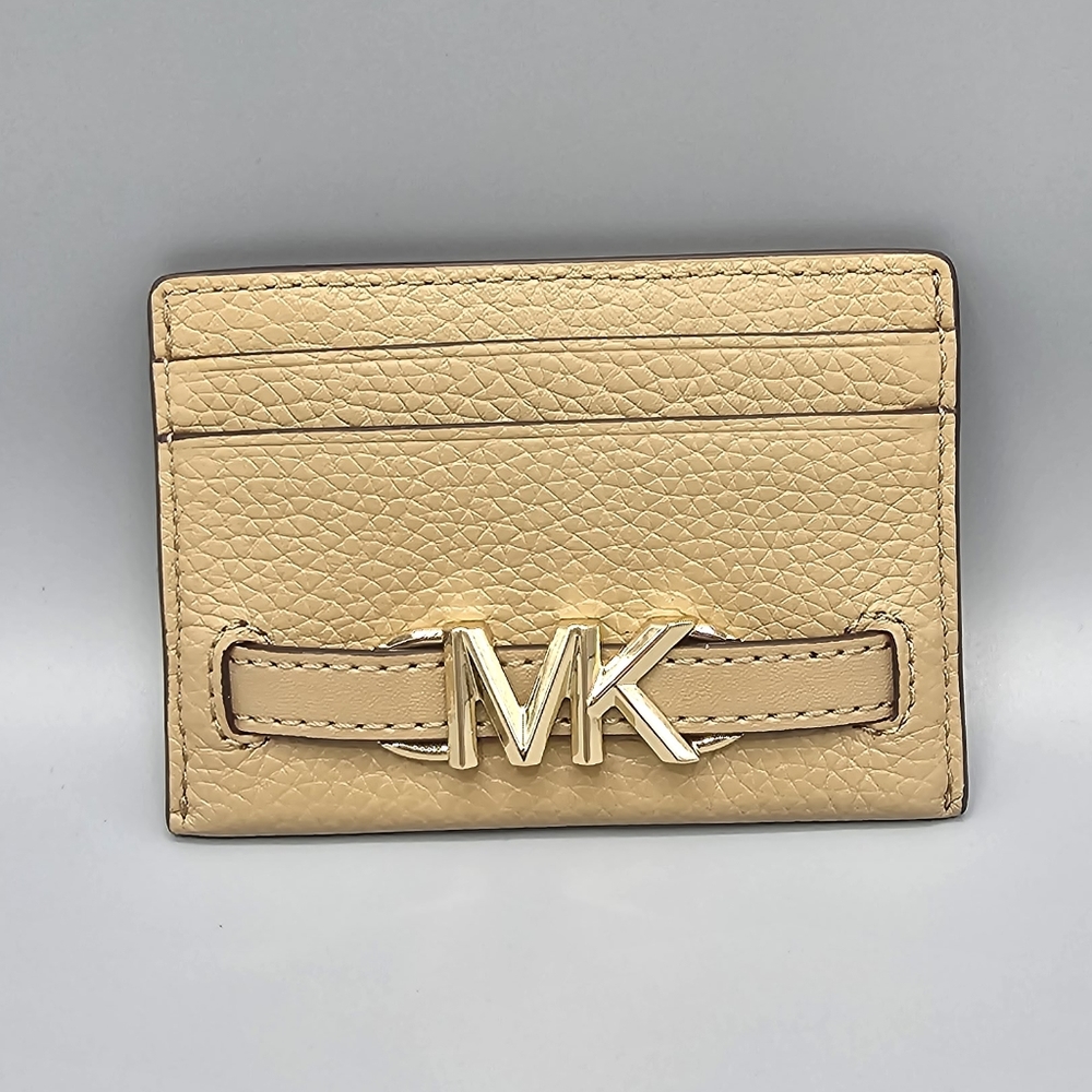 Michael Kors Reed Large Card Holder Wallet MK Signature Logo